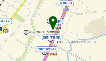 宅配ロッカーPUDO イズミ ゆめテラス祇園の地図画像