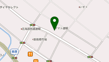 宅配ロッカーPUDO ヤマト運輸 小樽営業所の地図画像