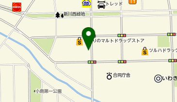 宅配ロッカーPUDO マルト SC平尼子店の地図画像