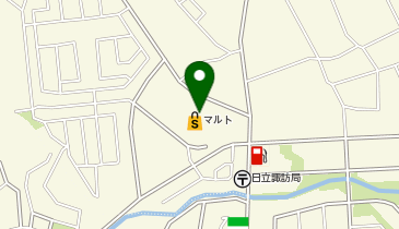 宅配ロッカーPUDO マルト 日立諏訪店の地図画像