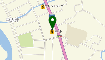 宅配ロッカーPUDO マルト 平窪店の地図画像