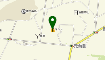 宅配ロッカーPUDO マルト 元吉田店の地図画像