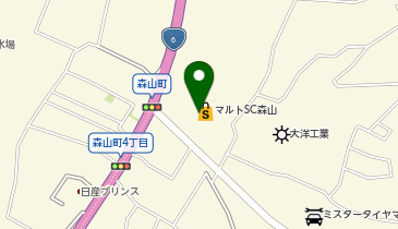 宅配ロッカーPUDO マルト 日立SC森山店の地図画像