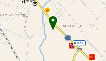 宅配ロッカーPUDO ウエルシア 富士厚原店の地図画像