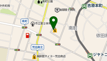 宅配ロッカーPUDO ウエルシア 富士南町店の地図画像