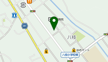 宅配ロッカーPUDO サンキュードラッグ 永犬丸の地図画像