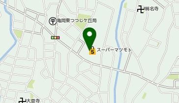 宅配ロッカーPUDO マツモト 亀岡東店の地図画像