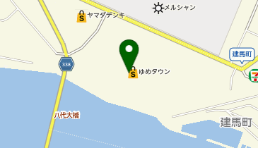 宅配ロッカーPUDO イズミ ゆめタウン八代の地図画像