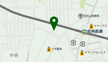 宅配ロッカーPUDO ヤオコー 長瀬店の地図画像