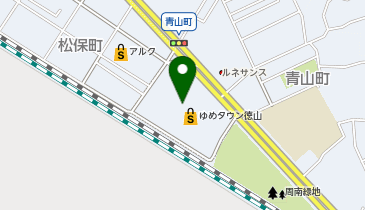 宅配ロッカーPUDO イズミ ゆめタウン徳山の地図画像