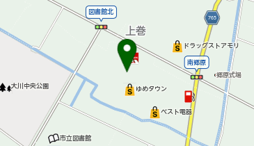 宅配ロッカーPUDO イズミ ゆめタウン大川の地図画像