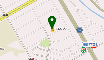 宅配ロッカーPUDO ウエルシア つくば学園吾妻店の地図画像