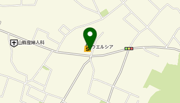 宅配ロッカーPUDO ウエルシア 水戸御茶園通り店の地図画像