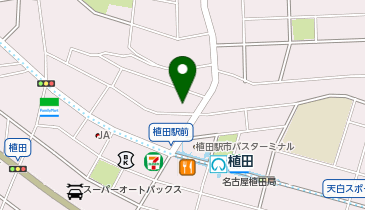 宅配ロッカーPUDO ウエルシア 天白植田店の地図画像