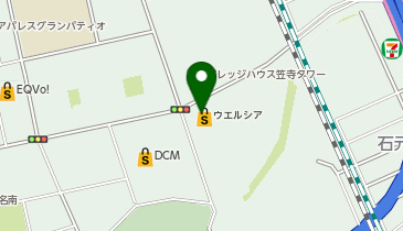 宅配ロッカーPUDO ウエルシア 名古屋元塩町店の地図画像