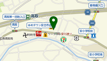 宅配ロッカーPUDO イズミ ゆめタウン安古市の地図画像