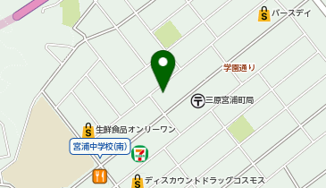 宅配ロッカーPUDO スーパードラッグ ひまわり宮浦店の地図画像