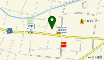 宅配ロッカーPUDO ウエルシア 一宮木曽川黒田店の地図画像