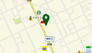 宅配ロッカーPUDO ウエルシア 豊橋曙町店の地図画像