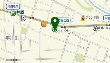 宅配ロッカーPUDO ウエルシア 豊橋平川本町店の地図画像