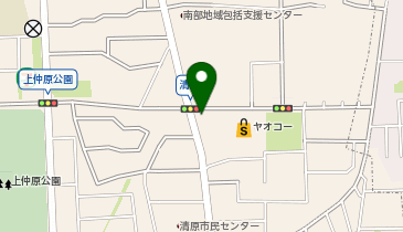 宅配ロッカーPUDO ヤオコー 東大和清原店の地図画像