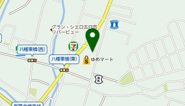 宅配ロッカーPUDO イズミ ゆめマート八幡の地図画像
