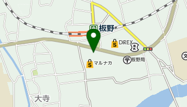 宅配ロッカーPUDO マルナカ 大寺店の地図画像