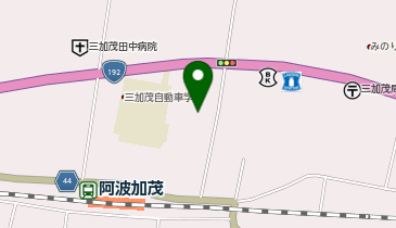 宅配ロッカーPUDO マルナカ 三加茂店の地図画像