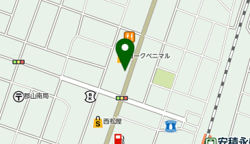 宅配ロッカーPUDO ヨークベニマル 安積町店の地図画像