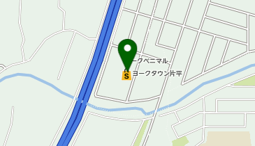 宅配ロッカーPUDO ヨークベニマル 片平店の地図画像