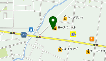 宅配ロッカーPUDO ヨークベニマル 太平寺店の地図画像