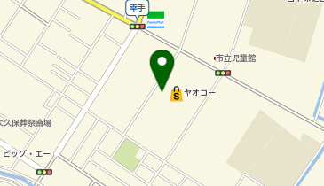 宅配ロッカーPUDO ヤオコー 幸手店の地図画像
