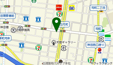 宅配ロッカーPUDO ミニストップ 神田錦町1丁目店の地図画像