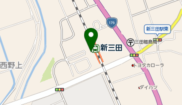 宅配ロッカーPUDO JR西日本 新三田駅の地図画像
