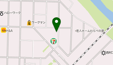 宅配ロッカーPUDO ヤマト運輸 山形中央営業所の地図画像