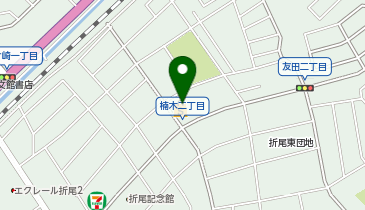 宅配ロッカーPUDO ゆめマート 東折尾の地図画像