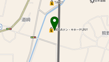 宅配ロッカーPUDO MEGAドン・キホーテ UNY武豊店の地図画像