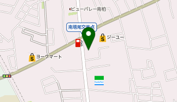 宅配ロッカーPUDO ウエルシア 柏南増尾7丁目店の地図画像