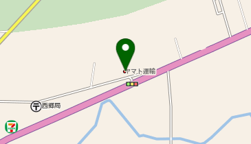 宅配ロッカーPUDO ヤマト運輸 白河営業所(白河西郷)の地図画像