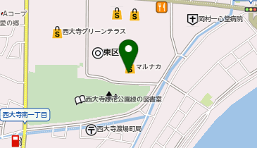 宅配ロッカーPUDO マルナカ 西大寺店の地図画像