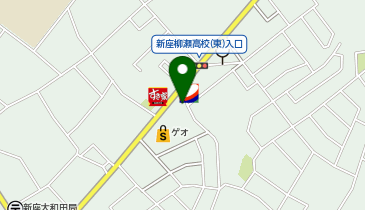 宅配ロッカーPUDO セブン-イレブン 新座大和田店の地図画像