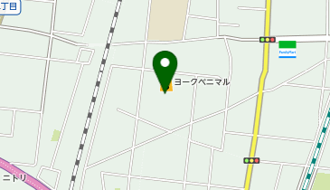 宅配ロッカーPUDO ヨークベニマル 小原田店の地図画像