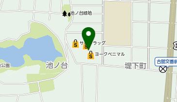 宅配ロッカーPUDO ヨークベニマル  堤下店の地図画像