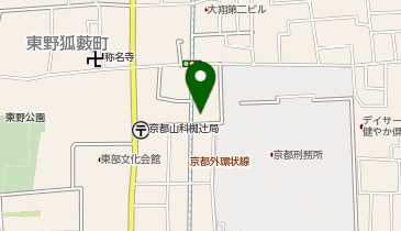 宅配ロッカーPUDO ドラッグユタカ 山科東野店の地図画像