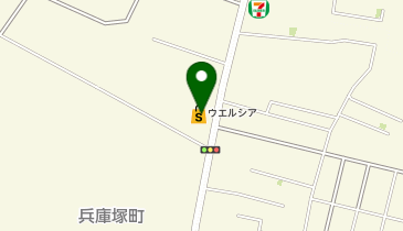 宅配ロッカーPUDO ウエルシア 宇都宮兵庫塚店の地図画像