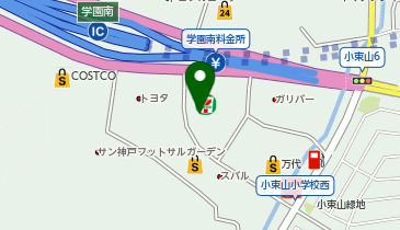 宅配ロッカーPUDO ヤマト運輸 神戸垂水営業所の地図画像