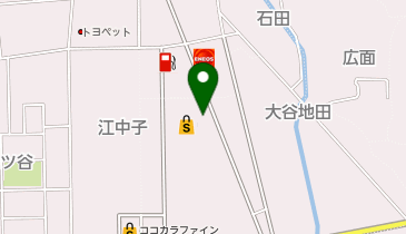 宅配ロッカーPUDO ヨークベニマル 喜多方店の地図画像