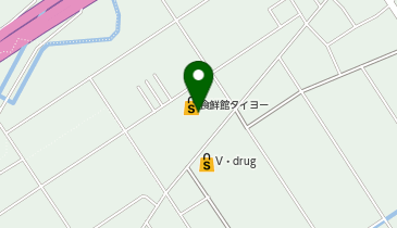 宅配ロッカーPUDO 食鮮館 タイヨー 長崎店の地図画像