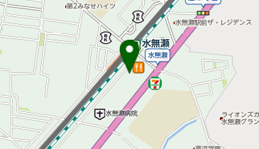 宅配ロッカーPUDO ウエルシア 島本水無瀬店の地図画像