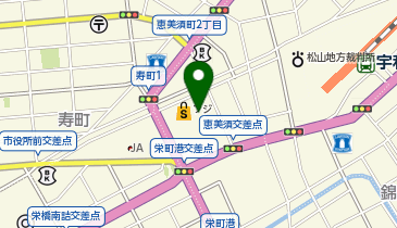 宅配ロッカーPUDO フジ フジ宇和島店の地図画像